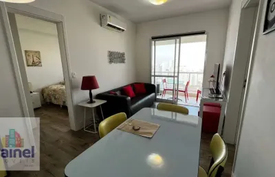 Apartamento com 1 quarto para alugar na Avenida Conselheiro Nébias, 663, Boqueirão, Santos