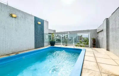 Cobertura com 3 quartos à venda na Avenida Dr. Epitácio Pessoa, 268, Embaré, Santos