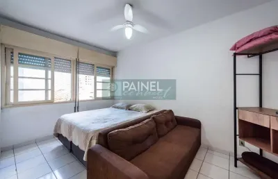 Kitnet para alugar no embaré, santos | 33m², 1 dorm, r$2200