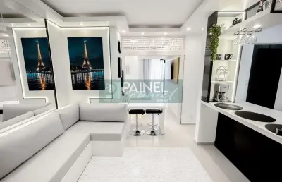 Apartamento com 1 quarto à venda na Rua João Ramalho, 466, Centro, São Vicente