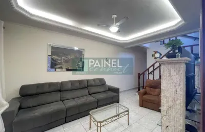 Casa à venda no boqueirão, praia grande: 3 dorms, 200m², r$1,7mi