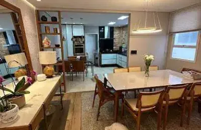 Tríplex a venda na vila belmiro, 3 suítes, porteira fechada, piscina, área gourmet, cinema, sauna