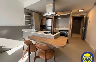 Studio mobiliado ao lado da ufsc, pronto para morar