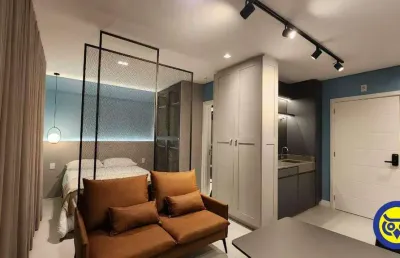 Apartamento mobiliado com 1 dormitório no jardim atlântico