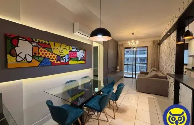 Apartamento mobiliado com 02 dormitórios no itacorubi