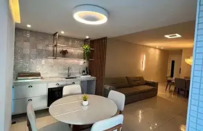 Apartamento à venda117m², 3 suítes, suíte master com closet, home office, 2 vagas, porcelanato