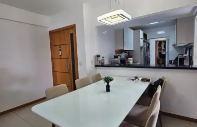 Apartamento de 4/4, 3 suítes,  134m², porteira fechada, em armação, varanda gourmet, 2 vagas,