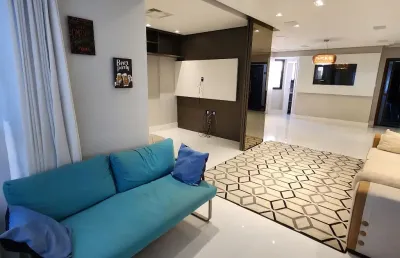 Excelente apartamento à venda na mansão richard strauss - pituba - 140 m² - 4/4 - 2 suítes - 2 vagas