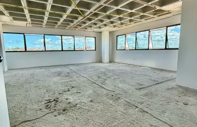Sala comercial no hangar bussiness park - 2 salas juntas - 77 m² - norte/sul - 2 vagas de garagem