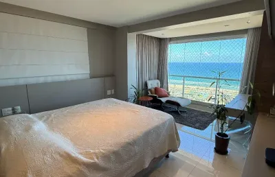 Patamares - colina a - vista mar - 144 ² - 3 suítes - suíte master com closet - nascente -andar alto