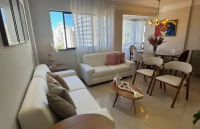 2/4 com closet no caminho das árvores - 1 suíte - 87 m² - varanda - nascente
