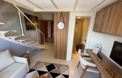 Unique live ( porteira fechada ) - studio à venda - 32 m² - aconchegante -  mezanino - 1 vaga