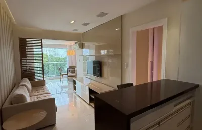Horto florestal - apartamento à venda - 1/4 e sala - mobiliado - 47 m² - nascente total - 1 vaga