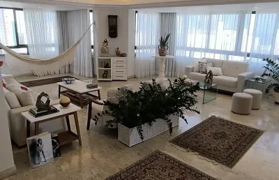 Jardim apipema - edifício lacd'annecy - mobiliado - 4 suítes - 303 m² - academia privativa - 2 vagas
