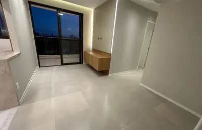 Lindo apartamento para aluguel no terraço cabula - 2/4 -1 suíte - 51 m² - armários planejados- andar alto- 1 vaga