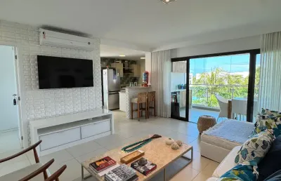 Iberostar - à venda- mediterrâneo 2 - 2/4 - 1 suíte - 86 m² - vista mar e lagoa - mobiliado- 2 vagas