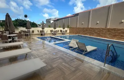 Apartamento 2/4 com suíte à venda no cabula - vista para reserva - 51 m² -ventilado - 1 vaga
