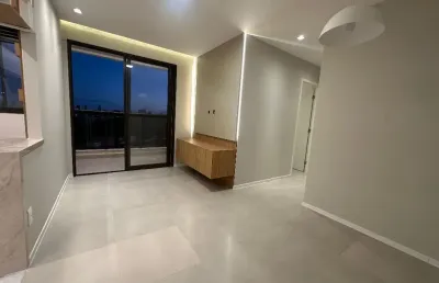 Lindo apartamento para aluguel no cabula - 2/4 - 1 suíte - 51 m² - 1 vaga - piscina - academia - rooftop - brinquedoteca