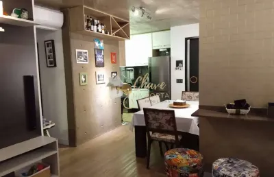 Apartamento amplo à venda em usina piratininga com 2 dormitórios