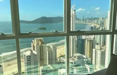 Apartamento com 4 dormitórios para alugar, 131 m² por r$ 20.000,00/mês - centro - balneário camboriú/sc