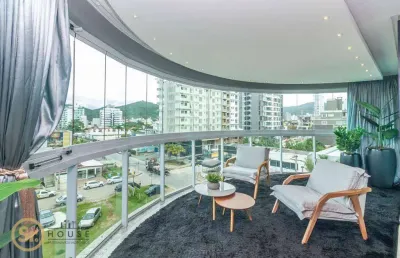 Apartamento com 3 dormitórios para alugar, 200 m² por r$ 20.000,00/mês + taxas - praia brava - itajaí/sc