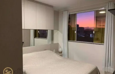 Lindo apartamento de 1 suíte mais 1 dormitório, sacada com churrasqueira à carvão