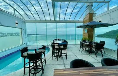 Cobertura triplex com 600 m² por r$ 23.600.000 - centro - balneário camboriú/sc