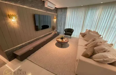 Apartamento com 4 dormitórios à venda, 132 m² por r$ 4.290.000 - centro - balneário camboriú/sc
