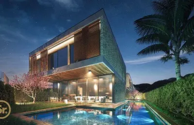 Casa com 4 dormitórios à venda, 298 m² por r$ 6.780.000,00 - praia do estaleiro - balneário camboriú/sc