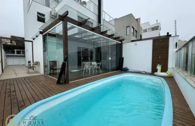 Sobrado com 3 dormitórios, 180 m² - venda por r$ 1.600.000,00 ou aluguel por r$ 12.000,00/mês - ariribá - balneário camboriú/sc