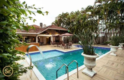 Casa com 6 dormitórios para alugar, 900 m² por r$ 35.000,00/mês - centro - balneário camboriú/sc