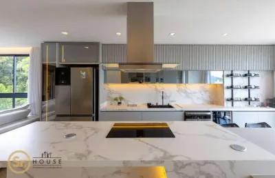 Cobertura com 3 dormitórios para alugar, 190 m² por r$ 18.000/mês - praia brava - itajaí/sc