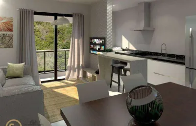 Apartamento com 2 dormitórios à venda, 62 m² por r$ 738.000,00 - tabuleiro - camboriú/sc
