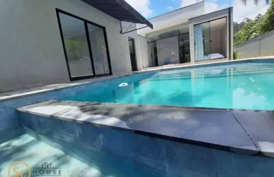Casa com 4 dormitórios para alugar, 200 m² por r$ 15.000,00/mês - praia do estaleiro - balneário camboriú/sc