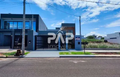 Casa à venda em maringá, jardim munique, com 3 dormitórios sendo 1 suíte, com 128 m² de construção