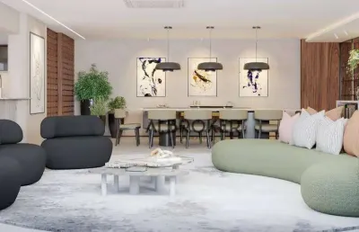 No meireles e porteira fechada apartamento com 3 dormitórios à venda, 260 m² por r$ 4.900.000 - meireles - fortaleza/ce