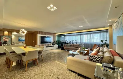 Parque do cocó  apartamento com 3 dormitórios à venda, 162 m² por r$ 840.000 - cocó - fortaleza/ce