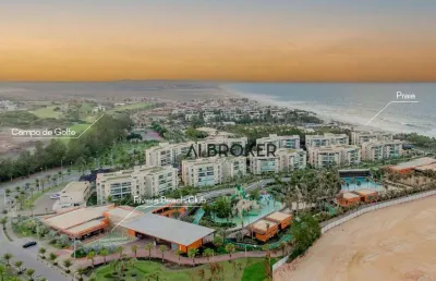 Recebo imóvel e facilito cobertura na beira mar  com 4 dormitórios à venda, 143 m² por r$ 1.190.000 - aquiraz riviera - aquiraz/ce
