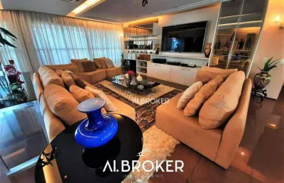 Na beira mar cobertura com 5 dormitórios à venda, 650 m² por r$ 8.000.000 - meireles - fortaleza/ce