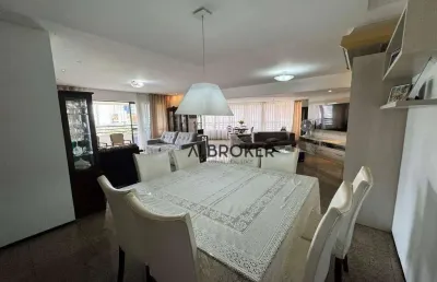 No meireles apartamento com 4 dormitórios à venda, 258 m² por r$ 2.200.000 - meireles - fortaleza/ce