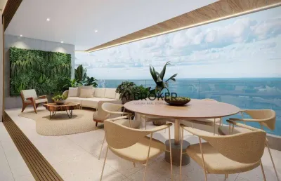 Na beira mar apartamento com 4 dormitórios à venda, 230 m² por r$ 4.990.000 - praia de iracema - fortaleza/ce