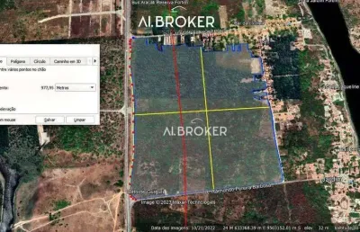 Terreno à venda, 652943 m² por r$ 7.800.000,00 - fortim - fortim/ce