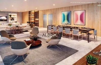 Na beira mar  apartamento com 5 dormitórios à venda, 630 m² por r$ 15.800.000 - meireles - fortaleza/ce