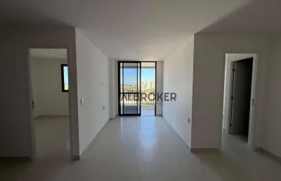 No guararapes apartamento com 2 dormitórios à venda, 60 m² por r$ 658.000 - guararapes - fortaleza/ce