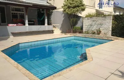 Casa com 4 dormitórios à venda, 420 m² por r$ 3.400.000,00 - residencial dez (alphaville) - santana de parnaíba/sp