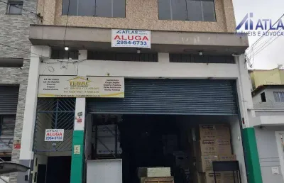 Salão para alugar, 180 m² por r$ 8.300,00/mês - jardim munhoz - guarulhos/sp