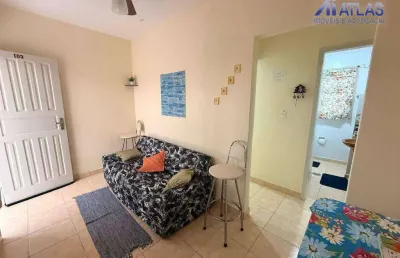 Apartamento com 1 dormitório à venda, 41 m² por r$ 265.000,00 - canto do forte - praia grande/sp