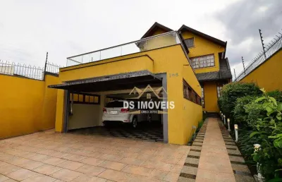 Casa com 4 dormitórios à venda, 400 m² por r$ 2.200.000,00 - santa quitéria - curitiba/pr