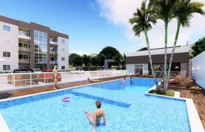 Apartamento à venda com 2 quartos , 50,37m² em alto perequê porto belo