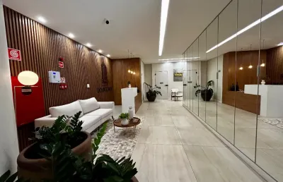Excelente apto 2 quartos no centro com área de lazer completa.